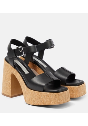 Stella McCartney Skyla faux leather platform sandals