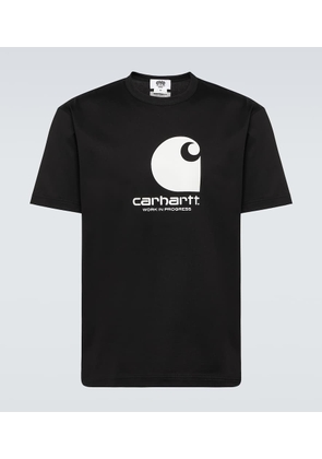 Junya Watanabe x Carhartt logo cotton jersey T-shirt