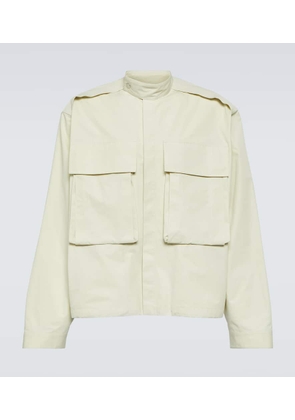 Jil Sander Oversized cotton jacket