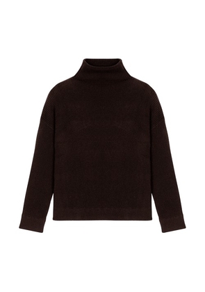 Yulia ribbed cashmere sweater