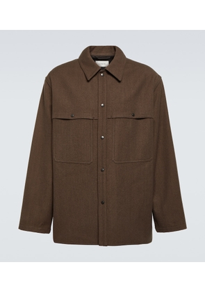 Lemaire Wool and cotton overshirt