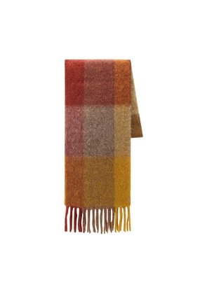 Multicolor Scarf in Mohair and Alpaca Blend