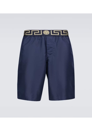 Versace Greca border swim shorts