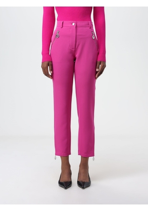 Trousers MOSCHINO JEANS Woman colour Fuchsia