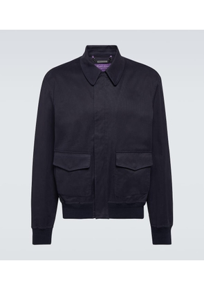 Ralph Lauren Purple Label Albertson cotton bomber jacket