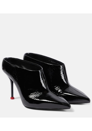 Alexander McQueen Thorn leather mules