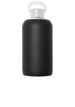 bkr Jet 1L Water Bottle in Black.