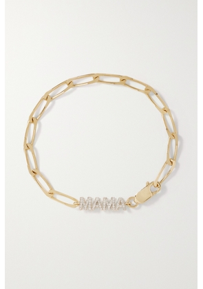 Yvonne Léon - Mama 9- And 18-karat Gold Diamond Bracelet - One size