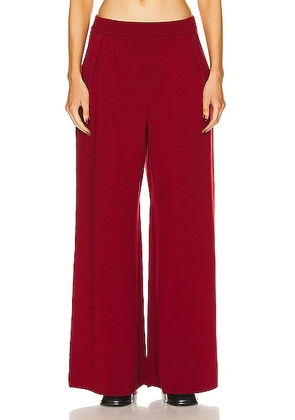 Max Mara Nocera Pant in Dark Red - Red. Size M (also in S, XS).