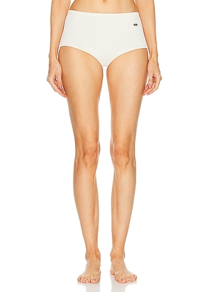 TOM FORD Jersey Knicker in Off White - White. Size L (also in M, S).