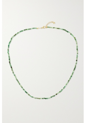 Mateo - 14-karat Gold Emerald Necklace - One size