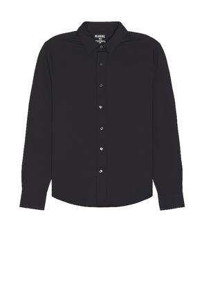 Rhone Commuter Shirt Slim Fit in Black. Size S.