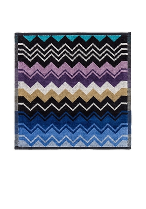 Missoni Home Giacomo Face Towel in Blue.