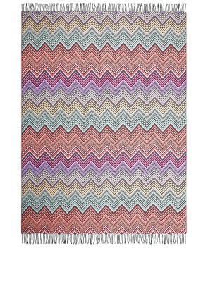 Missoni Home Perseo Throw in Purple.