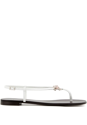 Giuseppe Zanotti Clarissa embellished sandals - White