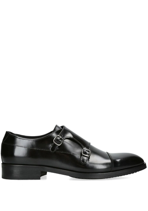 Kurt Geiger London Hunter leather oxford shoes - Black