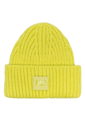 UGG ribbed-knit beanie - Yellow