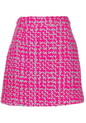 Essentiel Antwerp Enormous contrasting-trim straight skirt - Pink