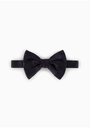 OFFICIAL STORE Large Pure Silk Knotted Bow Tie