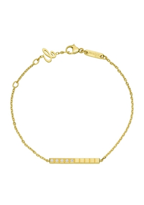Chopard Yellow Gold Ice Cube Bracelet