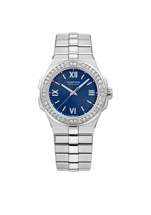 Chopard Stainless Steel And Diamond Alpine Eagle Small Watch 36Mm