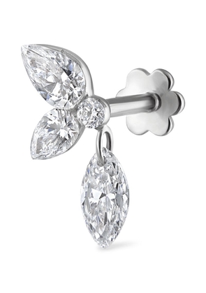 Maria Tash Grand Marquise Pear Diamond Echo Earring (Direction B, 10.5Mm)