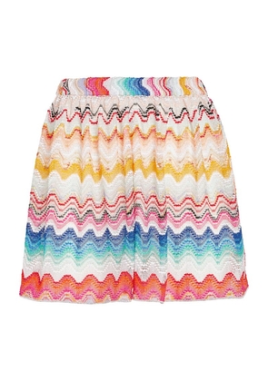 Missoni Knitted Wave Shorts