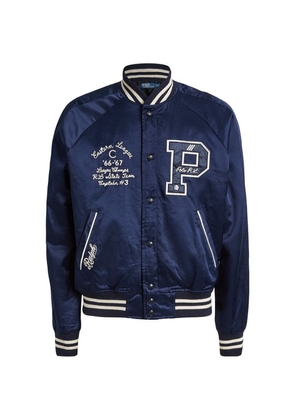 Polo Ralph Lauren Satin Varsity Jacket