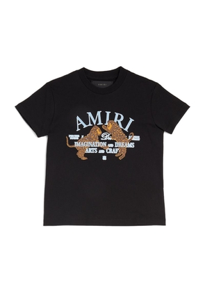 Amiri Kids Cotton Arts District Print T-Shirt (4-12 Years)