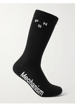 Pas Normal Studios - Mechanism Thermal Stretch-Knit Cycling Socks - Men - Black - S