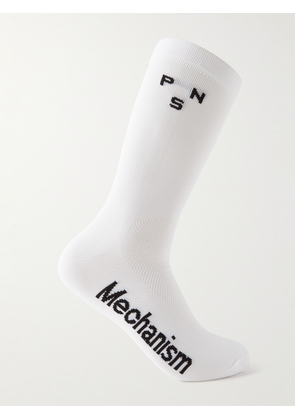 Pas Normal Studios - Mechanism Thermal Stretch-Knit Cycling Socks - Men - White - S