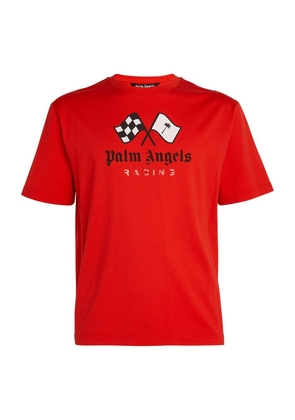 Palm Angels X Moneygram Haas F1 Team Graphic T-Shirt