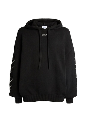 Off-White Knitted Arrows Hoodie