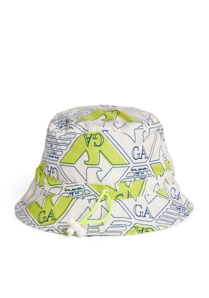 Emporio Armani Kids Logo Print Bucket Hat