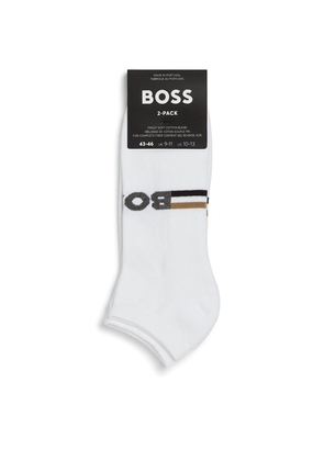 Boss Plush Iconic Trainer Socks (Pack Of 2)