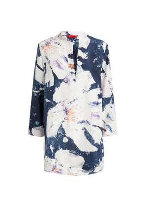 Max & Co. Silk Floral Print Shirt