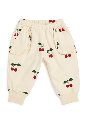 Konges Sløjd Cherry Print Sweatpants (9 Months-4 Years)