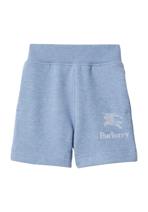 Burberry Kids Cotton Ekd Shorts (12-24 Months)