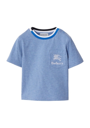 Burberry Kids Cotton Ekd T-Shirt (6-24 Months)