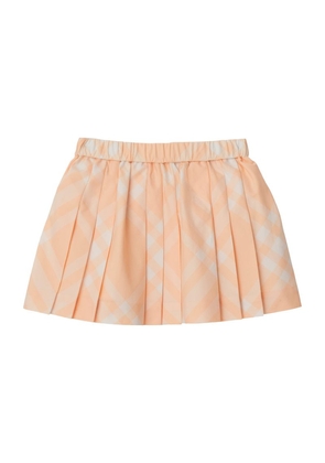 Burberry Kids Pleated Check Skirt (6-24 Months)
