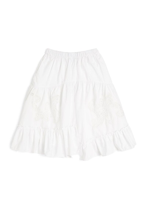 Ermanno Scervino Junior Lace-Detail Tiered Skirt (4-14 Years)
