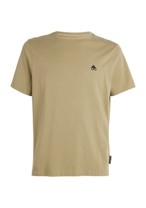 Moose Knuckles Cotton Logo-Patch T-Shirt