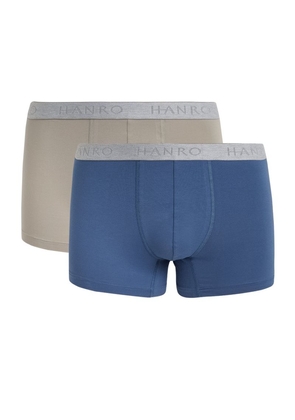 Hanro Stretch-Cotton Essentials Trunks (Pack Of 2)