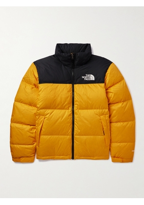 The North Face - 1996 Retro Nuptse Logo-Embroidered Quilted Nylon-Ripstop Down Jacket - Men - Yellow - XS