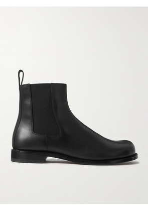 LOEWE - Campo Leather Chelsea Boots - Men - Black - EU 40