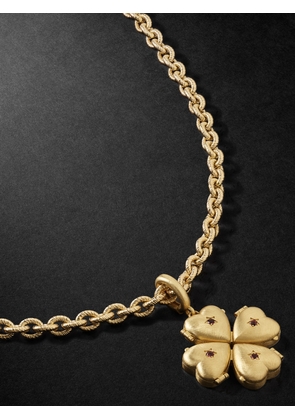 Lauren Rubinski - Gold Tourmaline Pendant Necklace - Men - Gold