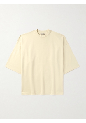 Fear of God - Thunderbird Milano Oversized Embroidered Jersey T-Shirt - Men - Yellow - XS