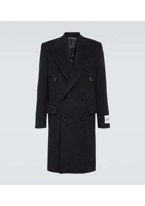 Dolce&Gabbana Double-breasted wool-blend coat