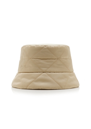 Prada - Re-Nylon Padded Bucket Hat - Neutral - M - Moda Operandi