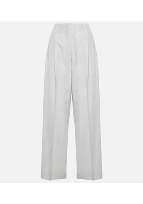 The Row Gaugin high-rise silk pants